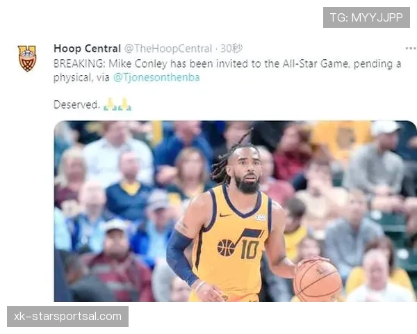 康利无球跑动制造错位，提升爵士外线效率